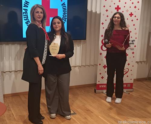 нај волонтер Матеја Матева